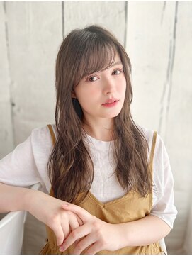 ナル 宇都宮(nalu) セミウェットの束感ミックスカール