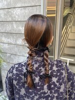 シー(si)&nbsp;タイト編みおろしツイン