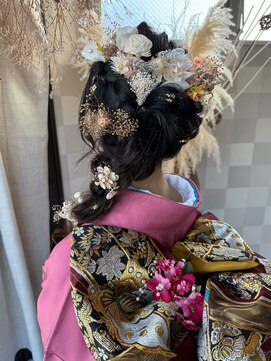 ヘアー ブブース(HAIR BO BOOSE) 成人式ヘア