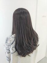リノ(Lino)&nbsp;暗髪/大人ツヤロング/ワンカール
