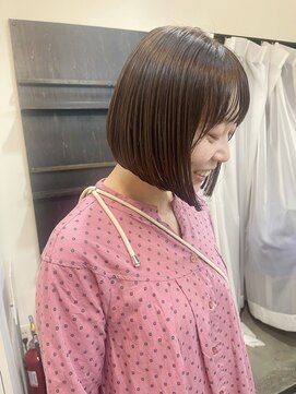 エトネ ヘアーサロン 仙台駅前(eTONe hair salon) ［ eTONe ］ぷつっとmini bob