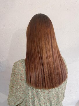 アメリラブ(ameri love) 髪質改善プレミアムストレート×切りっぱなし 20代30代40代