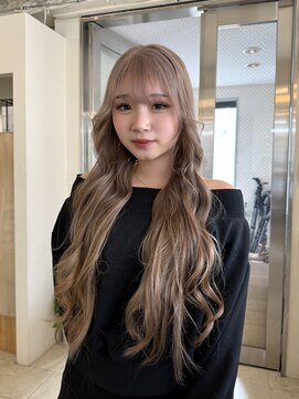 シュシュ(chouchou) ミルクティーグレージュ