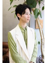 ニール シトロン 名古屋 伏見 丸の内(NEELU citron)&nbsp;フェザーパーマシャドウパーマメンズカット