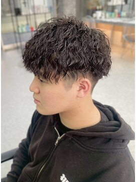 デュー 栄(DEW) 【DEW】ツイストスパイラルパーマ/波巻きスパイラルパーマ