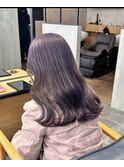 ラベンダーカラー*透明感カラー