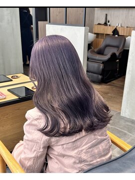 コビーバイジーナ 梅田茶屋町(Coby by Zina) ラベンダーカラー*透明感カラー