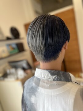 オルガノヘアーギャラリー(OLGANO HAIR GALLERY) ハーフデザインカラーショートスタイル