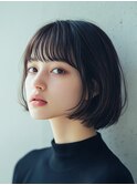 30代40代50代◎大人ボブ/白髪ぼかし/髪質改善/縮毛矯正