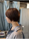 ショート髪質改善縮毛矯正　用賀