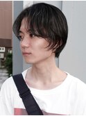 メンズショートボブ