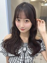 リルミー ミュエナ 大須 矢場町(Lilme myuena) ぱっつん前髪 ほんのりレイヤーカット＊Lilme＊