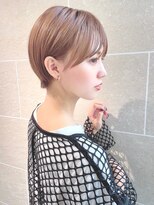 サンドパールス 仙台店(sand PALCE)&nbsp;大人ガーリー/レイヤーショート/前髪白髪/20代30代40代50代/仙台