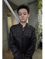 ソーレ(sole)&nbsp;スパイキーショート　メンズショート　ピンパーマ