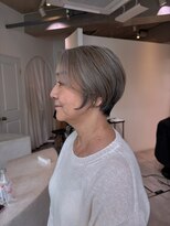 ロエ(loe)&nbsp;美シルエット/骨格に合わせたエレガントショートボブ/ハイライト