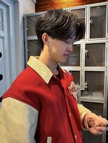 メンズサロンバムオム 名古屋栄店(MEN’S SALON BAMM HOMME)&nbsp;こなれ感出る束感センターパート