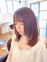 ドルチェ(dolce)&nbsp;レイヤーカット　ハニーブラウン