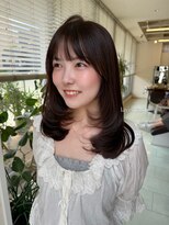 キアラ(Kchiara)&nbsp;小顔ミディアムレイヤー