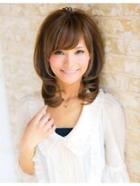 《AFLOATディル裕二朗》トップにボリュームナチュラルパーマヘア