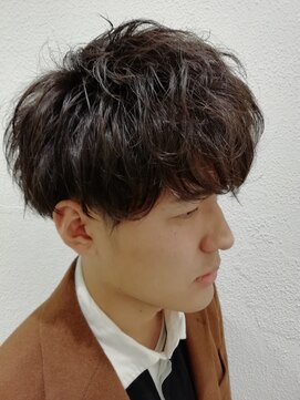 アッシュ 元住吉店(Ash) ふわっとしたくせ毛風マッシュパーマ