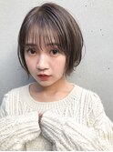 【mee.】 ことりベージュ毛先パーマ ウォーターフォール