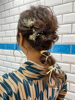 【藤原三知代】おしゃれヘア紐アレンジ