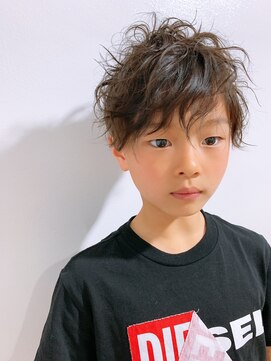 パッション 枚方牧野本店(Passion) 波ウェーブ+スパイラル+ピン3種MIXパーマ