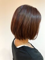 フレールヘアー(Frere hair) ピンクベージュボブ