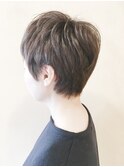 【morio鶴瀬】20代30代40代くせ毛さんベリーショートパープル