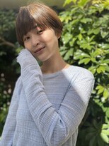 ロイジー(roijir)&nbsp;表参道roijir　小顔マッシュショート ×オリーブベージュ