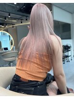 ロンド レア 天神大名店(Lond Le’a) ダブルカラー/インナーカラー/イヤリングカラー/ペールベージュ