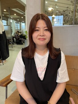 ヘアーミュゼ 井田店(Hair Musee) オレンジカラー