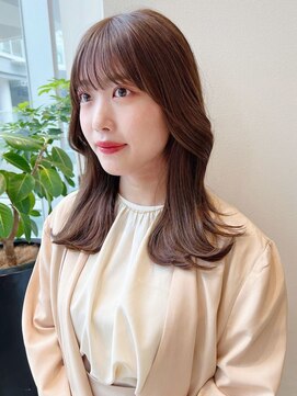 ケーツー あべのキューズモ-ル店(K-two) レイヤーカット*ロングレイヤー*顔周りレイヤー*くびれヘア*美髪