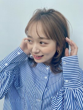 ビーチ(BEACH) ミディアムくびれヘア