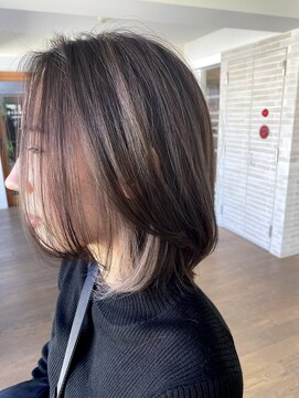 サニーサイドサロン(SUNNY SIDE SALON) レイヤーボブ×ハイライト#28