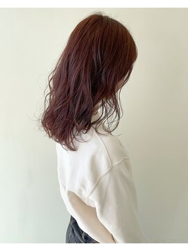 ルクス パークアベニュー(Lx park avenue) 春オススメゆるふわロング小顔ヘア☆ブリーチなしのモテピンク