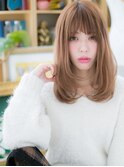 大人可愛いこなれヘアミルクティーブラウンc5浦和10代20代30代