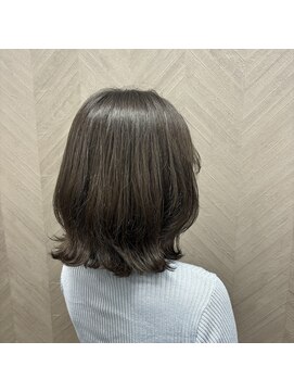 テーラヘアー 幕張本郷店(TELA HAIR) 外ハネボブ/くびれボブ/ブルージュカラー