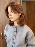 顔周りレイヤー くびレイヤーカット イルミナカラー 表参道青山