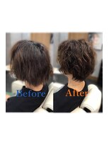 スリーセブン(37)&nbsp;ガーリーパーマ