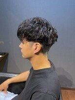 ビーダンディー(Bee dandy)&nbsp;ビジネスツーブロック ソフトスぺインカール センターパート