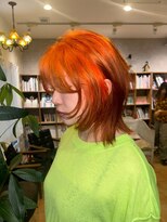 ニコヘアー(niko hair) オレンジグラデーション