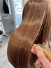 【新規限定＊】ブローだけでまとまるツヤ髪へ◇ストレートカット＋縮毛矯正