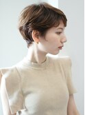 ショート・ボブ/白髪ぼかし/ハイライト/絶壁解消/30代/40代/50代