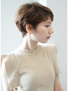 インセプション 銀座(INCEPTION) ショート・ボブ/白髪ぼかし/ハイライト/絶壁解消/30代/40代/50代