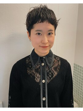【心斎橋hen】ショートパーマ　ピンパーマ　ピクシーカット