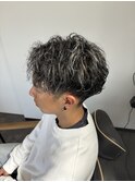 ホワイトメッシュツイストスパイラルパーマ!!!
