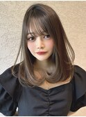 平野実花/くびれ/髪質改善/ブラウン/カラー