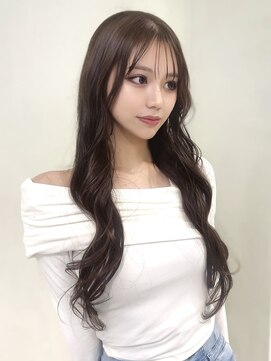 ユーフォリア 銀座(Euphoria) 【Conomi】アッシュブラウン 銀座 顔周りレイヤーカット 韓国