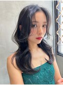 【ROJITHA原宿表参道】韓国風レイヤーカット×シアーモーヴ